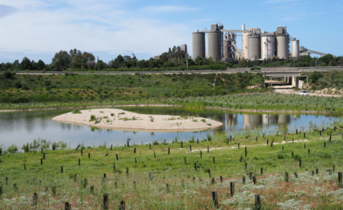 Imagen de una de las 5 charca del complejo lagunar de Alba Jerez (Cinclus)
